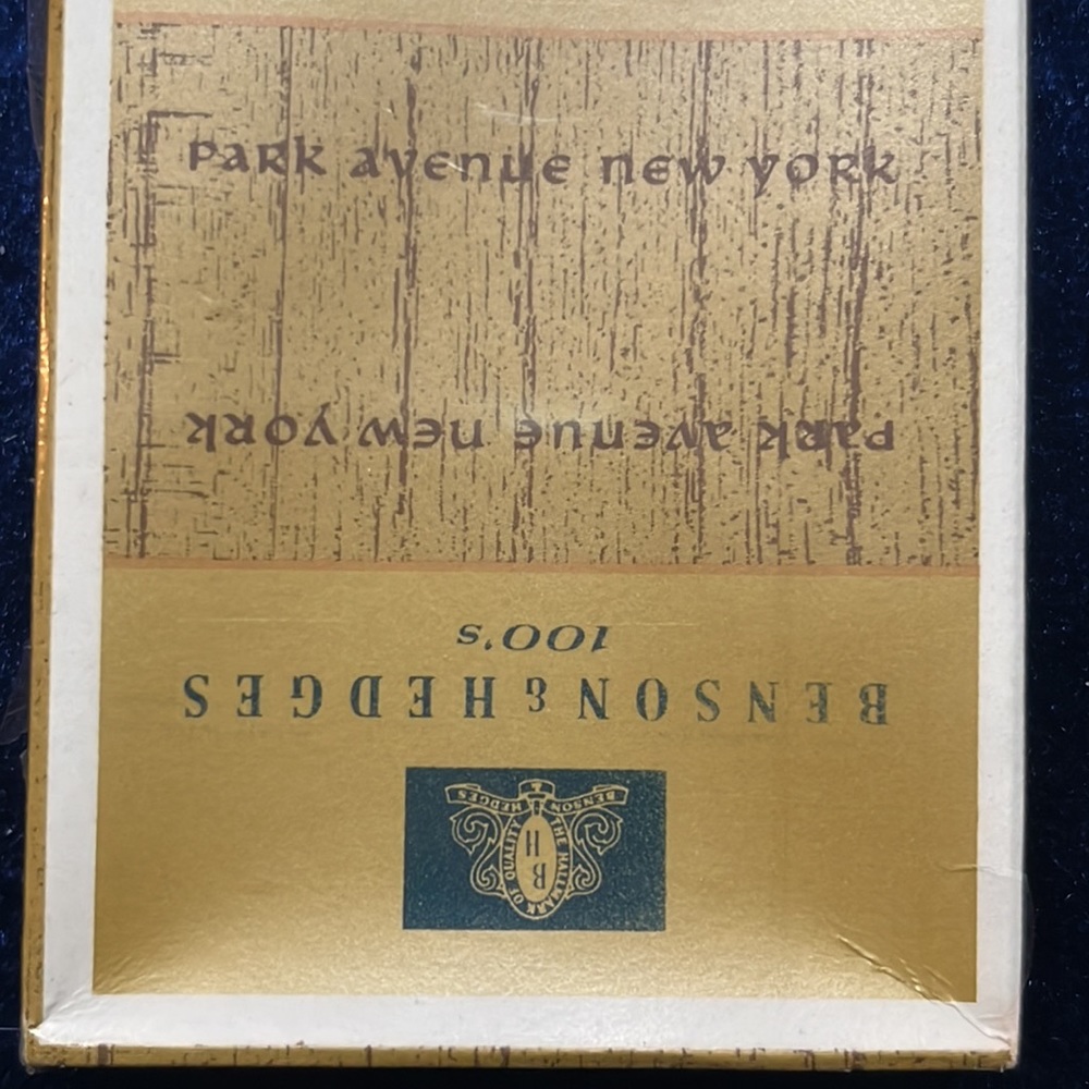 Benson & Hedges 100s  Playing Cards Sealed in Package - Picture 6 of 10